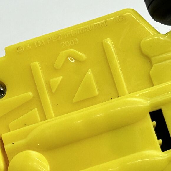 Pez Dispenser Formula One Yellow Pull n Go Race Car 2003 Working - Picture 9 of 11